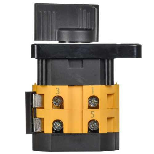 Переключатель кулачковый стандартная черная рукоятка 10А схема 67 MASTER IEK Переключатель кулачковый стандартная черная рукоятка 10А схема 67 MASTER IEK