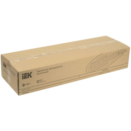 Светильник светодиодный ДКУ 01-120Ш 5000К IP65 серый IEK