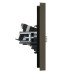 FORTE&PIANO Розетка двойная TV+RJ45 кат.5E FP336 серый IEK
