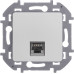 INSPIRIA Розетка компьютерная RJ45 категория 6 UTP алюминий