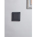 BRITE Выключатель 1-клавишный 10А в сборе ВСР10-1-0-БрГ графит IEK