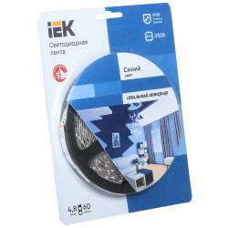 Лента светодиодная 5м блистер LSR-3528B60-4.8-IP20-12V IEK-eco
