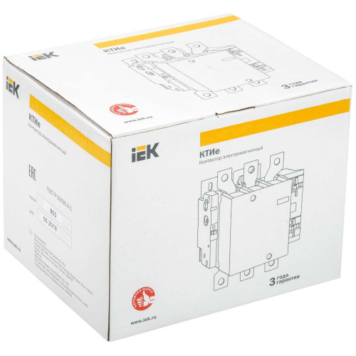 Контактор КТИе-5250 250А 230В/АС3 GENERICA