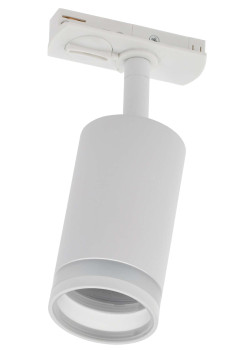Светильник 4116 декоративный трековый поворотный под лампу GU10 белый IEK