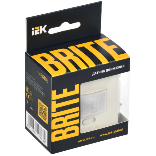 BRITE Датчик движения ДС10-1-БрКр бежевый IEK