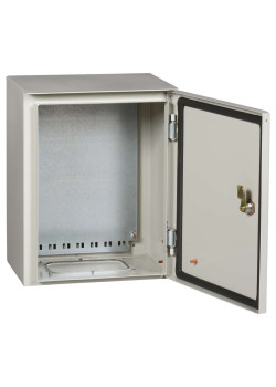 PRO Корпус металлический ЩМП-1-2 (395х310х220мм) У1 IP54 (артикул замены YKM40-01-54; TI5-10-N-040-030-020-66) IEK