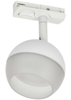 Светильник 4118 декоративный трековый поворотный под лампу GX53 белый IEK