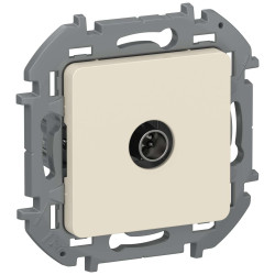 IEKINSPIRIA Розетка TV оконечная 6738711 слоновая кость IEK