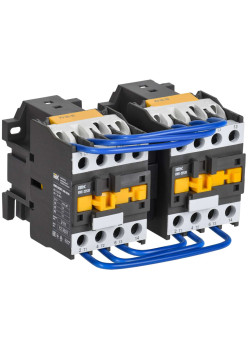 Контактор КМИ-22530 реверс 25А 400В/АС3 2NO IEK