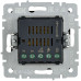 BRITE Кнопка звонка с индикацией для отелей 10А ВС10-1-9-БрС сталь IEK