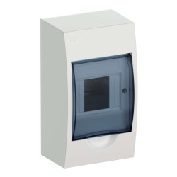 KREPTA 3 Корпус пластиковый ЩРН-П-4 IP41 белый IEK