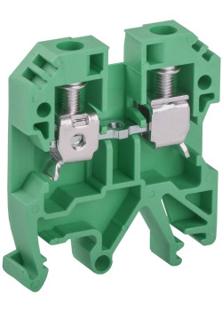 Клемма винтовая КВИ-6мм2 зеленая IEK