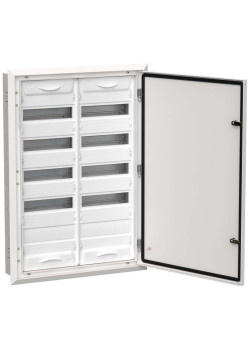 TITAN 5 Корпус металлический ЩРв-120 (2х60) 880х625х130мм IP31 белый (одна дверь) IEK