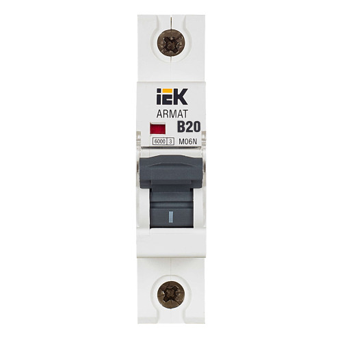 ARMAT Автоматический выключатель M06N 1P B 20А IEK