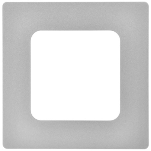 FLITE Рамка 1-местная РУ-1-К-ФлА алюминий IEK