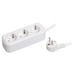 Удлинитель У03 3 места 2P+PE/1,5м 3х1мм2 16А/250В CLASSIC IEK