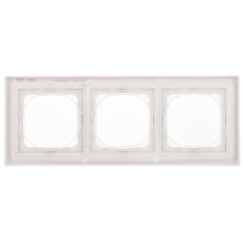FLITE Рамка 3-местная IP55 Рпро-3-55-ФлБ белый IEK