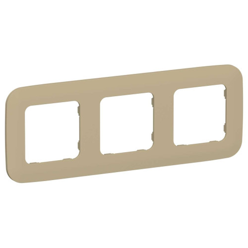 FLITE Рамка 3-местная РУ-3-А-ФлХ хаки IEK