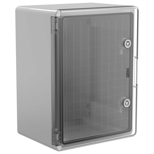 Корпус пластиковый ЩМПп 400х300х220мм прозрачная дверь УХЛ1 IP65 IEK