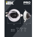 PRO Светильник светодиодный поворотный ДВО 1813 9Вт 4000К IP20 круг белый IEK