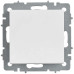 BRITE Выключатель 1-клавишный 10А ВС10-1-0-БрАБ арктический белый IEK