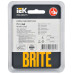 BRITE Рамка 1 -местная РУ-1-2-БрД стекло дымчатый IEK