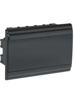 PRIME Корпус пластиковый ЩРВ-П-12 модулей встраиваемый черный IP41 IEK