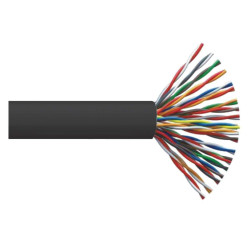 ITK Витая пара U/UTP кат.5E 10х2х24AWG solid LSZH нг(А)-HF серый (500м)