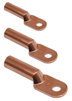 Наконечник DT-10 медный прессованный кабельный IEK (нов)