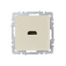 BRITE Розетка HDMI РHDMI-0-БрКр бежевый IEK