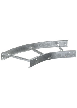 LESTA 5H Поворот лестничный 45град 100х1000мм R500 HDZ IEK