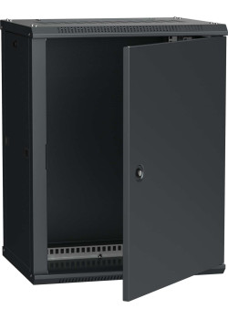 ITK Шкаф настенный LINEA W 12U 600х450мм дверь металл RAL 9005