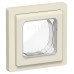 FLITE Рамка 1-местная IP55 Рпро-1-55-ФлСл сливочный IEK