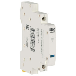 ARMAT Лампа индикаторная одинарная LED 110-220В DC голубая IEK