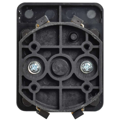 Переключатель кулачковый стандартная черная рукоятка 16А схема 66 MASTER IEK Переключатель кулачковый стандартная черная рукоятка 16А схема 66 MASTER IEK