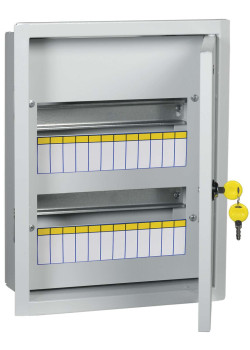 TITAN 3 Корпус металлический ЩРв-24 (395х310х120мм) IP31 IEK