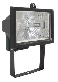 Прожектор ИО150 галогенный черный IP54 IEK