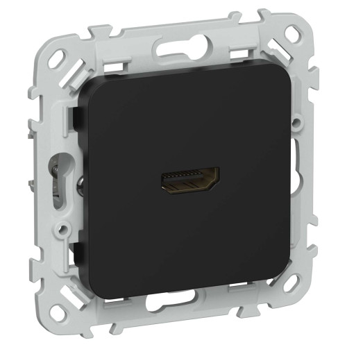 FLITE Розетка HDMI РШДМА-ФлЧ черный IEK