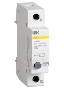 Расцепитель минимального/максимального напряжения РММ47 новая серия на DIN-рейку IEK