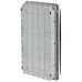 TEKFOR Корпус пластиковый ЩРВ-П-36 IP41 черная прозрачная дверь IEK