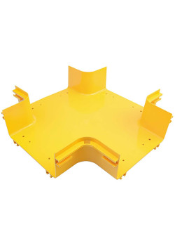 ITK Х-соединитель горизонтальный оптического лотка 240мм