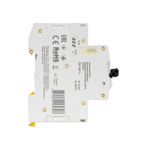ARMAT Автоматический выключатель M10N 1P C 2А IEK