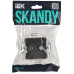 SKANDY Розетка двойная TV+SAT SK-A13G графит IEK