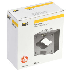 Трансформатор тока ТТИ-100 3000/5А 15ВА класс 0,5S IEK