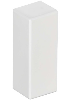 METRA MINI Заглушка 40х16мм белая