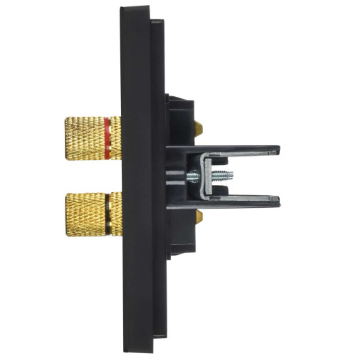 FORTE&PIANO Аудиорозетка 4-местная FP139M металл черный IEK