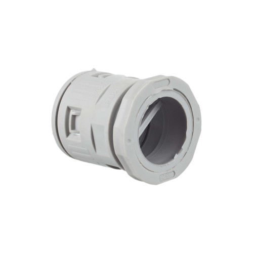 ELASTA Муфта вводная для гофрированных труб MVN32 IP40 серая IEK