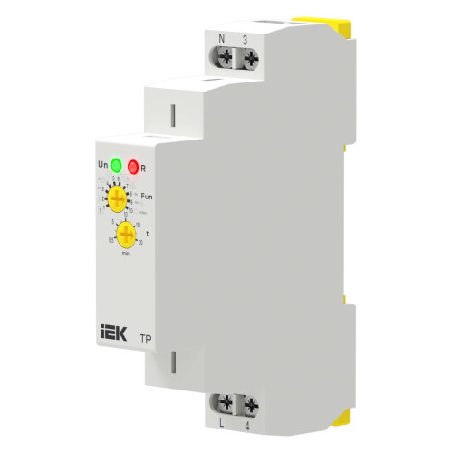 Реле импульсное TP с задержкой выключения 1 контакт 230В AC IEK