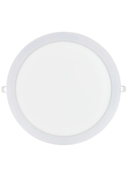 Светильник ДВО 1609 белый, круг LED 24Вт 4000 IP20 IEK