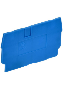ARMAFIX Заглушка для колодки клеммной CP 4мм2 синяя IEK